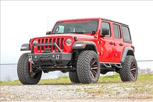 Contoured Drop Steps 4 Door Jeep Wrangler JL (21-25)/Wrangler Unlimited (18-26) Rough Country