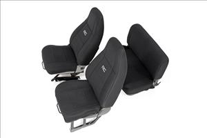 Seat Covers Front and Rear Jeep Wrangler YJ 4WD (1991-1995) Rough Country