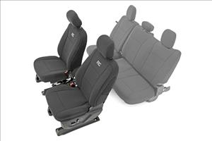 Seat Covers Front Bucket Seats Ford F-150/Lightning/F-250/F-350 (15-25) Rough Country