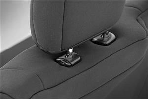 Seat Covers Front Bucket Seats Ford F-150/Lightning/F-250/F-350 (15-25) Rough Country