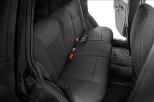 Seat Covers Non Detach Headrest FR & RR Jeep Cherokee XJ 2WD/4WD (97-01) Rough Country