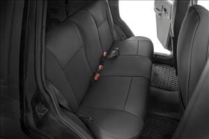 Seat Covers Detachable Headrest FR & RR Jeep Cherokee XJ 2WD/4WD (97-01) Rough Country