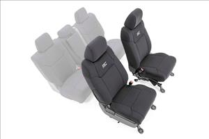 Seat Covers Front W/ Console Cover Toyota Tundra 2WD/4WD (2014-2021) Rough Country