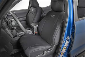 Seat Covers Front Double Cab Toyota Tacoma 2WD/4WD (2016-2023) Rough Country