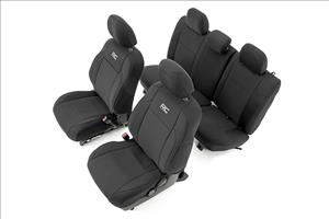 Seat Covers FR & RR Double Cab Toyota Tacoma 2WD/4WD (2016-2023) Rough Country