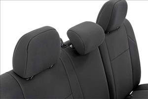 Seat Covers FR & RR Double Cab Toyota Tacoma 2WD/4WD (2016-2023) Rough Country
