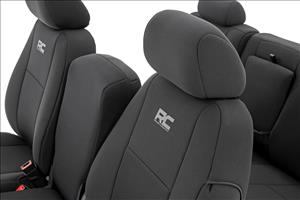 Seat Covers FR 40/40/20 & RR Full Bench Silverado/Sierra 1500/2500HD (07-13) Rough Country