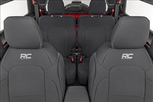 Seat Covers Bucket Seats FR & RR Ford Bronco (2 Door) 4WD (2021-2025) Rough Country