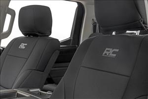 Seat Covers No Rear Cup Holder Toyota Tundra 2WD/4WD (2022-2026) Rough Country