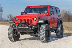 3.5 Inch Lift Kit C/A Drop FR D/S Non-Rubicon Jeep Wrangler Unlimited 4WD (24-26) Rough Country
