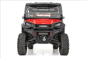 LED Light Kit Cage Mount 2 Inch Black Pair White DRL Honda Pioneer 1000/Pioneer 1000-6 Rough Country
