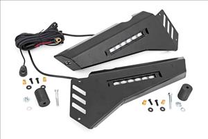 Bumper Wings Stinger 6 Inch Led Combo Honda Pioneer 1000 Rough Country