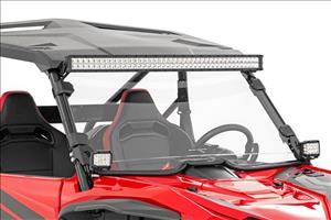 LED Light Kit Cage Mount 2 Inch Chrome Pair Wide Angle Honda Talon 1000 Rough Country