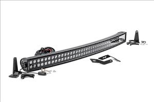 LED Light Kit Front Mount 40 Inch Black Dual Row Honda Talon 1000 Rough Country