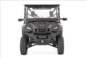 Front Cargo Rack Black Series LED 6 Inch Light Slim Line Honda Pioneer 1000 Rough Country