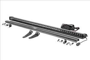 LED Light Kit Lower Windshield 50 Inch Black Single Row Polaris General XP 4 1000 Rough Country