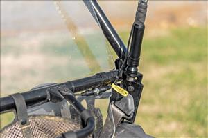 LED Whip Light Kit Bed Mount Polaris Ranger RZR 170/RZR 170 Rough Country