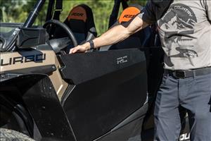 Aluminum Lower Half Doors Rear Polaris RZR XP 4 1000/RZR XP 4 Turbo S Rough Country