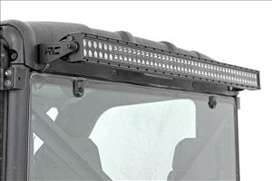 LED Light Kit Rear Mount 50 Inch Black Pair Polaris Ranger XP 1000 Rough Country