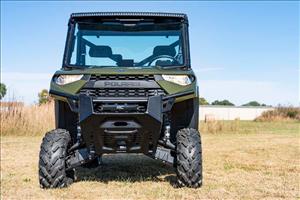 LED Light Rear Mount 50 Inch Dual Row Black Pair Polaris Ranger 1000/Ranger XP 900/1000 Rough Country