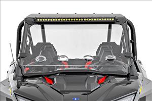30 Inch Single Row Light Mount Front Black Series Polaris RZR Turbo R Rough Country