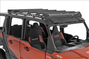 Roof Rack 40 Inch Spectrum Series Single Row Polaris XPEDITION ADV 5 Rough Country