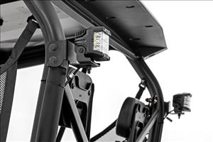 LED Light Kit Rear Mount 2 Inch Black Pair Segway 570 F Rough Country