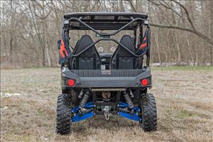 LED Light Kit Rear Mount 2 Inch Black Pair Flood Kawasaki Teryx 4 1000/Teryx4 800 Rough Country