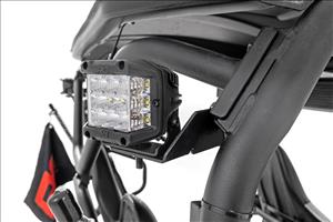 LED Light Rear Mount 3 Inch OSRAM Kawasaki Teryx 4 1000/Teryx 800 Rough Country