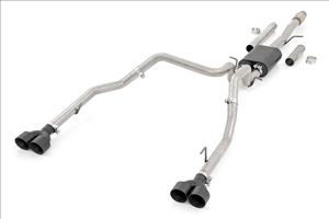 Performance Exhuast Stainless Crew/Dbl RR Exit Silverado/Sierra 1500 (19-26) Rough Country
