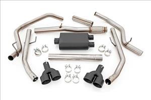 Performance Exhuast Stainless Crew/Dbl RR Exit Silverado/Sierra 1500 (19-26) Rough Country