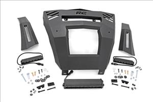 16-19 Can-Am Defender Front Bumper w/ 6 Inch and 12 Inch LEDs Rough Country