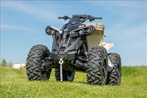 Winch Bumper 4500-Lb Winch Synthetic Rope Can-Am Renegade 1000/Renegade 500 Rough Country