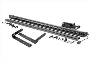 50 Inch Single Row LED Light Kit Black Series Front-Facing Kubota RTV-X900/RTV-X1100 Rough Country