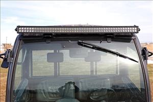 50 Inch Single Row LED Light Kit Black Series Front-Facing Kubota RTV-X900/RTV-X1100 Rough Country