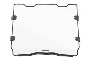 Full Windshield Scratch Resistant Polaris RZR Turbo R Rough Country