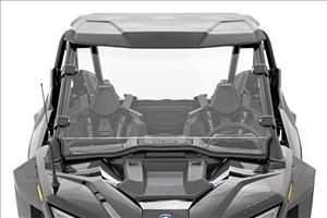 Full Windshield Scratch Resistant Polaris RZR Turbo R Rough Country