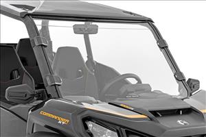 Full Windshield Scratch Resistant Can-Am Commander 1000R Rough Country