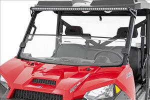 Polaris Scratch Resistant Half Windshield 13-20 Ranger 900/900XP/1000/1000XP Rough Country