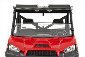 Polaris Scratch Resistant Half Windshield 13-20 Ranger 900/900XP/1000/1000XP Rough Country