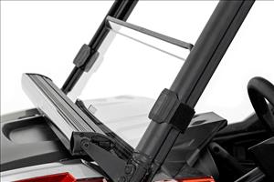 Polaris Scratch Resistant Half Windshield 16-20 General Rough Country