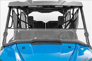 Honda Scratch Resistant Half Windshield (16-20 Pioneer 1000) Rough Country