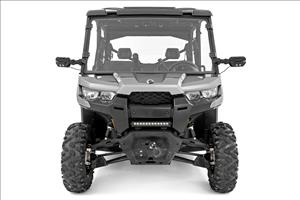 Full Windshield Scratch Resistant Can-Am Defender HD 8/HD 9/HD 10 Rough Country