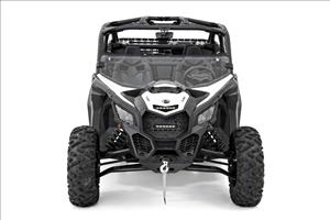 Can-Am Scratch Resistant Half Windshield 17-20 Maverick X3 Rough Country