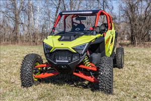 Vented Full Windshield Scratch Resistant Polaris RZR Turbo R Rough Country