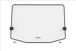 Vented Full Windshield Scratch Resistant Polaris RZR XP 4 1000 Rough Country