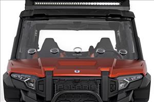 Vented Full Windshield Scratch Resistant Polaris XPEDITION XP/XPEDITION XP 5 Rough Country