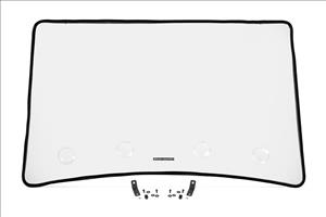Vented Full Windshield Scratch Resistant John Deere Gator XUV 835 Rough Country