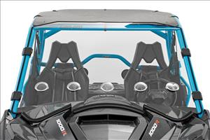 Vented Full Windshield Scratch Resistant Can-Am Maverick Max 1000R X Rough Country
