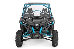 Vented Full Windshield Scratch Resistant Can-Am Maverick Max 1000R X Rough Country